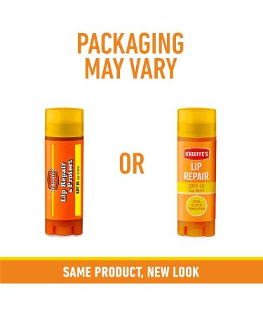 O'Keeffe's Lip Repair and Protect SPF15 4.2g - Hydrating Lip Balm with Sun Protection - Buy Online on SooperMarket.com