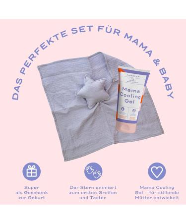 Womatics Star Set: Baby Cuddly Cloth & Mom Cooling Gel for Comfort - International Shipping - Buy Online on SooperMarket.com