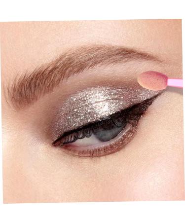 Mikinona 100pcs Double Ended Eyeshadow Brush Everyday Makeup Brush Double-ended Eyedhadow Brush Plastic - Buy Online on SooperMarket.com