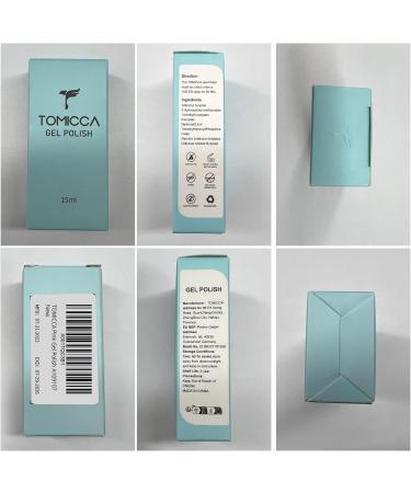 TOMICCA Neon Pink Gel Nail Polish 15ML - Long Lasting, High Gloss, Chip Resistant | UV LED Lamp Required | DIY Manicure Salon Quality - Buy Online on SooperMarket.com