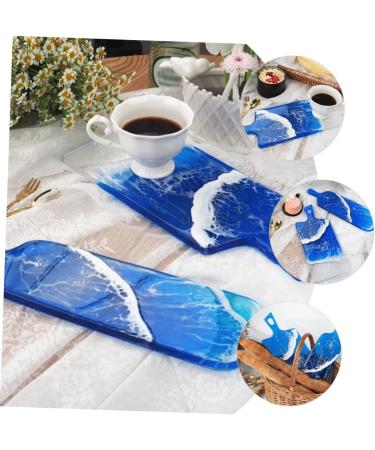 STOBOK 2Pcs handle tray mold paddle silicone mold tray molds for epoxy silicone tray rack - Buy Online on SooperMarket.com