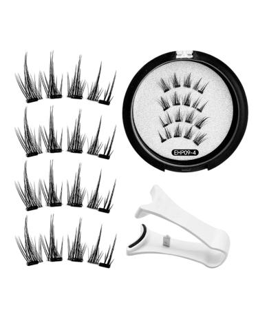 DASHIELL False Eyelashes Magnetic | No Glue Needed Eyelashes Kit With Applicator | Easy To Apply Lightweight Reusable No Glue Needed Lashes For All-Day Comfort