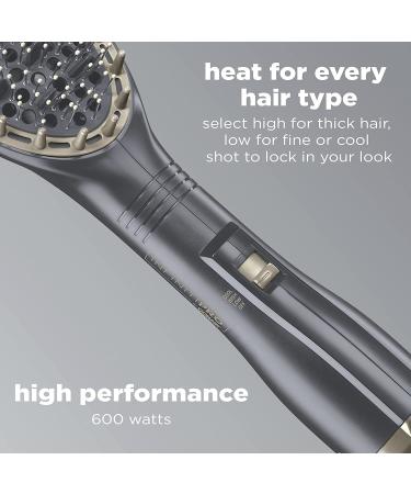 INFINITIPRO BY CONAIR Hot Air Paddle Styler Dryer Brush - Professional Hair Styling Tool - Buy Online on SooperMarket.com