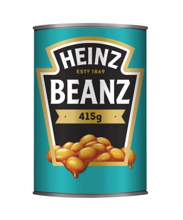 Heinz Beanz Baked Beans Baked beans in tomato sauce 6 x 415 ml 415 g (pack of 6)