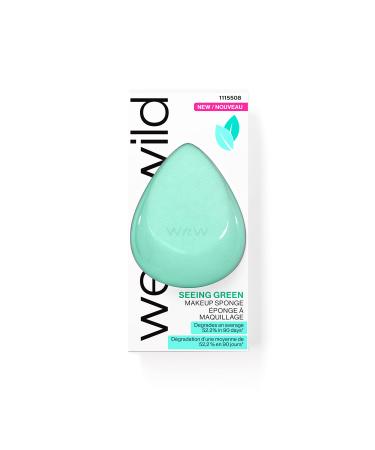 Wet n Wild Seeing Green Beauty Blender Makeup Sponge Envirormental Friendly Decomposable