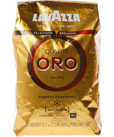 Oro Whole Bean Coffee Blend Medium Roast 1kg Bag (1 Pack) & Espresso Gran Crema Beans 1000gm(Packaging May Vary) Coffee+ Gran Crema Beans - Buy Online on SooperMarket.com