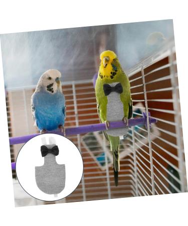 Mipcase 4-Pack Flying Bird Diapers - Macabuns Nymphensittich Cage Accessories & Cotton Costumes for Gray Parrots | International Shipping Available - Buy Online on SooperMarket.com
