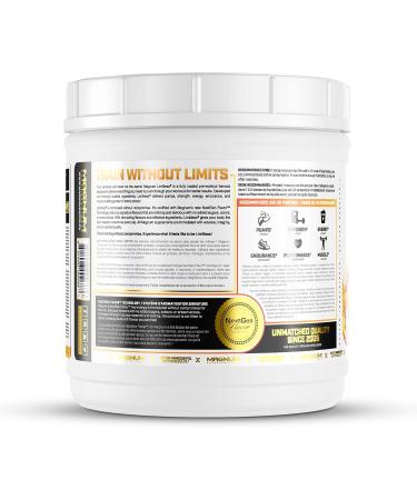 LIMITLESS Magnum 504g - Muscle Workout Powder Sport Pre Workout for Men and Women May Assist & Support Increase Energy Focus and Endurance - Peach Mango Rush - Buy Online on SooperMarket.com