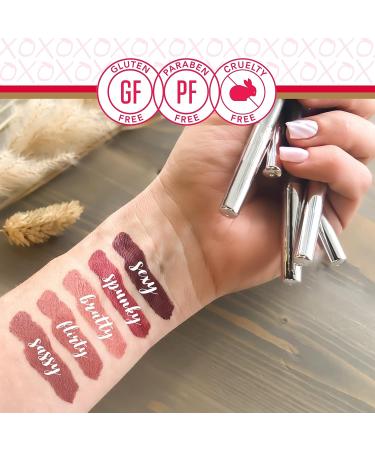 Mirabella Lip Definer Pencil Spunky - Retractable Lip Liner with Sharpener - Long-Lasting & Vitamin-Infused Formula - Gluten & Cruelty-Free - Buy Online on SooperMarket.com