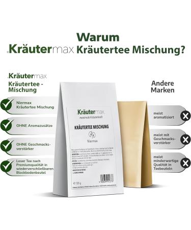 Kr utermax Niermax Herbal Tea Mix 1 x 100 g - Buy Online on SooperMarket.com
