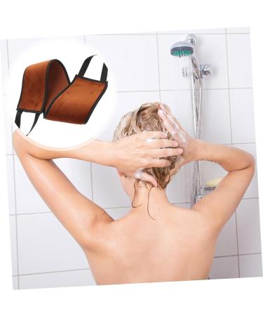 Buy Angoily Sunscreen Rubbing Strap Body Towel & Back Applicator Mitt | Long Shower Towel & Loofah Sponge - Perfect for Self Tan & Moisturizing - Buy Online on SooperMarket.com