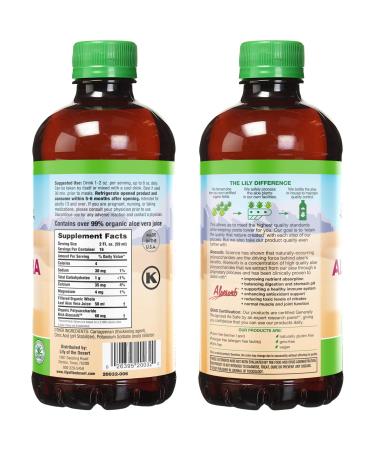 Lily of the Desert Aloe Vera Gel Whole Leaf 32oz - Organic Soothing Skin Care - Buy Online on SooperMarket.com