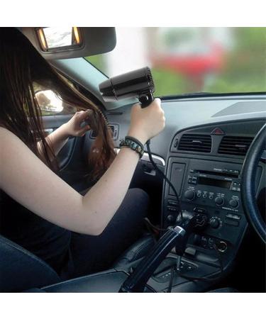 Compact Travel Hair Dryers Professional Car Blow Dryer 12V Hair Styling Blowout Fast Drying Heating Tool with Constant Temperature Hair Designing Travel Essentialls for Girls Boys Outdoor Trips - Buy Online on SooperMarket.com