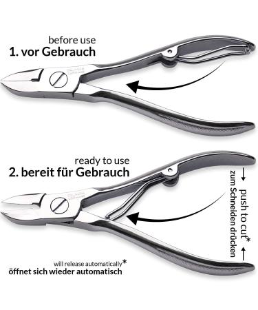 Marqus 7-Piece Manicure Set for Men & Women - Solingen Made in Germany Real Leather Case - Hand & Foot Care Essentials - Buy Online on SooperMarket.com