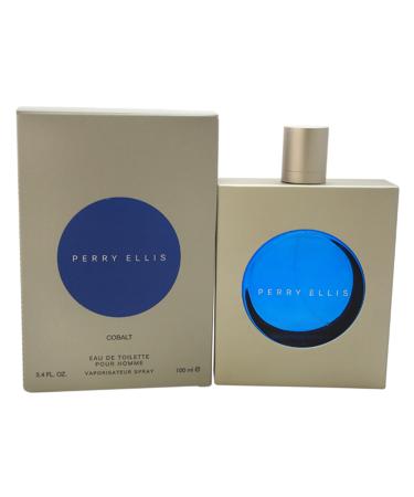 Perry Ellis Cobalt for Men 3.4 fl oz EDT 3.4 Fl Oz (Pack of 1)