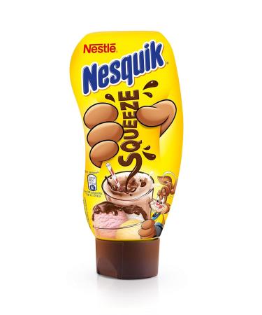 Nesquik Schoko Sirup - 5-Pack (300ml) | Perfect Topping for Drinks & Desserts | Delicious Drinking Chocolate - Buy Online on SooperMarket.com