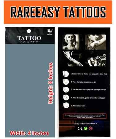 Tattoos 2 Sheets Temporary Tattoo 3D Black Butterfly Dashed Lines for Women Men Lower Back Shoulder Neck Arm Tattoo Sticker Party Fashion 13. - Buy Online on SooperMarket.com