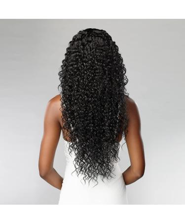 Sensationnel BUTTA Lace Wig - Bohemian 28 (1B) | Extra Wide Front Parting Space | Preplucked Natural Hairline | Human Hair Blend - Buy Online on SooperMarket.com