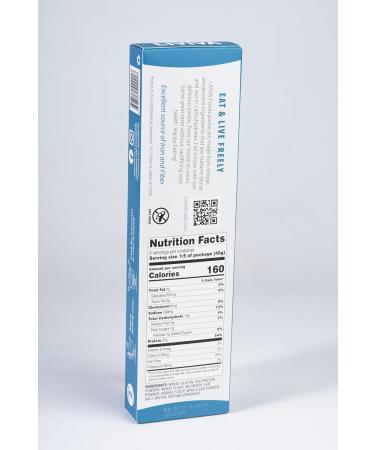 LIVIVA Low Carb High Protein KETO Linguine Pasta - 27g of Protein 8g Net Carbs Diabetic-Friendly - Made with Pea Protein Mulberry Leaf and Konjac (Pack of 2) Pack of 2 - Linguine 225g (Pack of 2) - Buy Online on SooperMarket.com