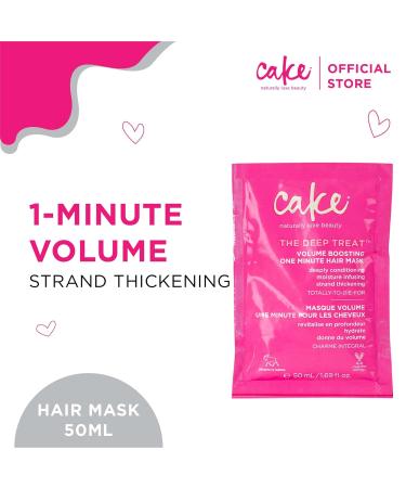Deep Treat One Minute Volume Boosting Hair Mask | 50 mL | Fast Shipping Worldwide | Best Hair Care for Volume & Shine - Buy Online on SooperMarket.com