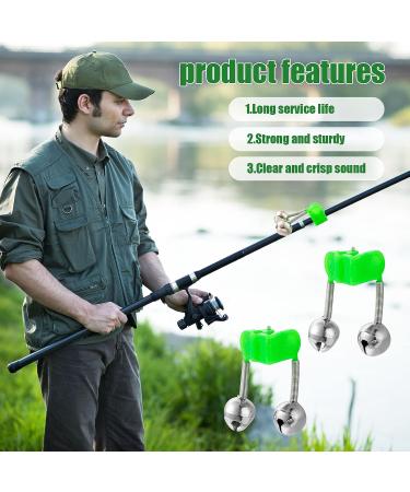 Honoson 200 Pcs Plastic Fishing Bells - Clip on Rod Alarm for Fish Bite Indicators - Buy Online on SooperMarket.com