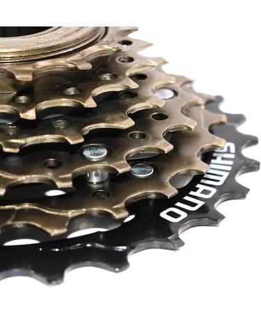 Hycline Shimano 6/7 Speed Freewheel MF-TZ500-6/MF-TZ500-7 - 14-28 Teeth Bicycle Sprocket - Buy Online on SooperMarket.com