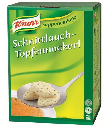 Knorry chives pot base (soup insert with a fine snailing garlic pot taste) 1 Pack (1 x 2.5 kg) chive curd cheese m