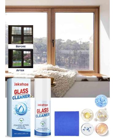 Sprayway Glass Cleaner 100ml Glass Cleaner Spray Foaming Glass Cleaner with Window Squeegee Streak-Free Cleaning and Shine Ammonia-Free Glass Cleaner - Buy Online on SooperMarket.com