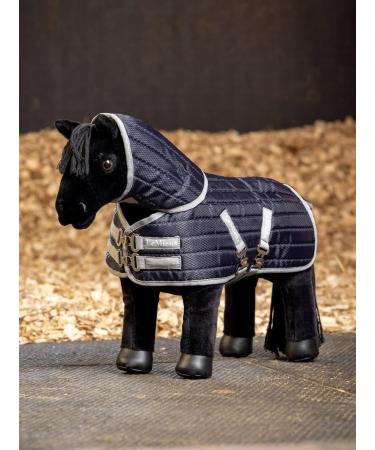 LeMieux Toy Pony Stable-Tek Rug Navy - A Mini Turnout Rug for Your Toy Horse Navy Blue - Buy Online on SooperMarket.com
