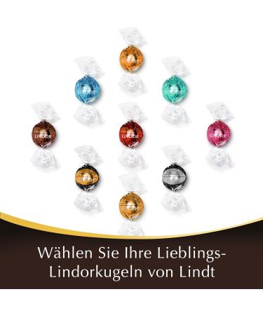 Lindt Lindor Balls Extra Dark 60% Cocoa - 137g | Fine Chocolates with Melting Filling | Perfect Praline Gift | Buy Now! - Buy Online on SooperMarket.com