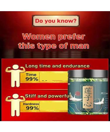Lotus Seed Core Tea for Men Natural Lotus Seed Heart Tea Lian Zi Xin Tea Dried Lotus Plumule Lotus Embryo Tea Men's Essentials Pure Chinese Herbal Tea (2Pcs) - Buy Online on SooperMarket.com