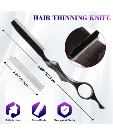 Wenshall Professional Hair Scissor for Hairdressers & Barbers - Stainless Steel Hair Cutting Shears (6.5 inch, Purple) - Buy Online on SooperMarket.com