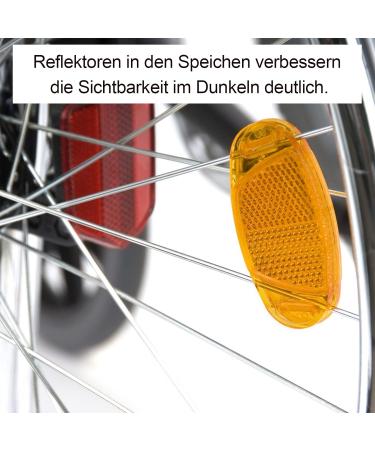 Xiwupo Cat Eye Reflectors Set for Bikes - Unisex Bicycle Reflectors | 4-Pack for Enhanced Safety - Buy Online on SooperMarket.com