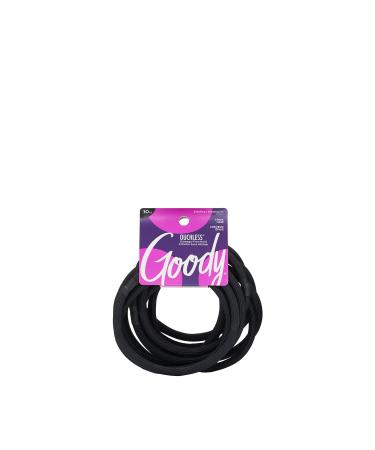 GOODY Ouchless XL & Extra Thick Elastics Black 10.0 Count
