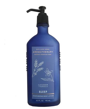 Bath & Body Works Aromatherapy Sleep - Lavender + Vanilla Body Lotion  6.5 Fl Oz 6.5 Fl Oz (Pack of 1)