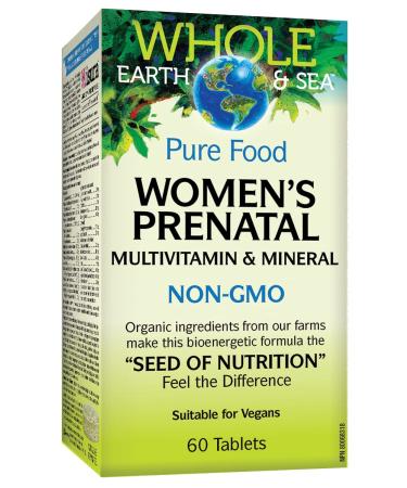 Whole Earth & Sea Women's Prenatal Multivitamin & Mineral 60