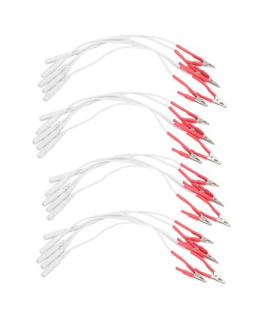 20pcs / Bag TENS Wire Cable Clip Electrode Wires Cable for TENS Unit Physiotherapy Machine