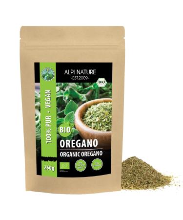 Bio Oreegano Reblelt (250g) Oreegano from controlled organic cultivation gluten -free lactose -free laboratory test vegan 100% natural without additives 250 gr