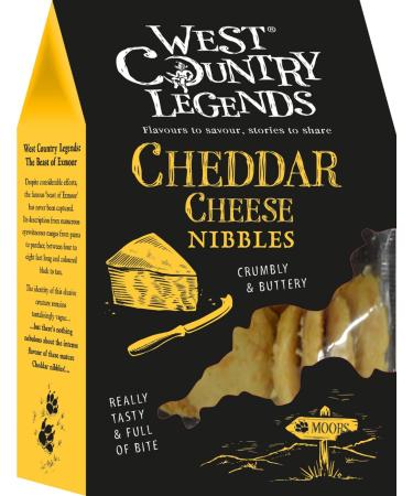 WEST COUNTRY LEGENDS Cheddar Cheese Nibbles 85g - 2 Pack