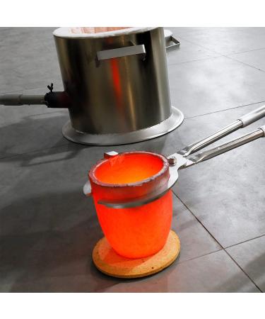 Gongyi #1 Clay Graphite Crucible 2.2lbs-1kg for Metal Melting Casting - Gold Silver Copper Brass Aluminum - Buy Online on SooperMarket.com