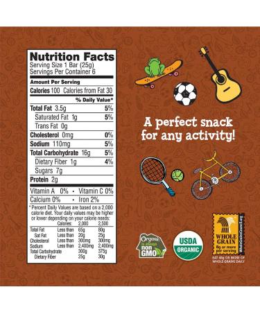 Annie's Organic Chewy Granola Bars - Peanut Butter Chocolate Chip, 5.34 oz (12 Pack) - Healthy Snack Choices - Buy Online on SooperMarket.com