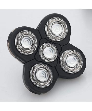 Shaver Replacement Blades 5 Blades System Shaving Heads for Men 5D Replaceable Floating Electric Shavers Blade Trimmers Accessory Alternate Razor Shaver Head As Picture