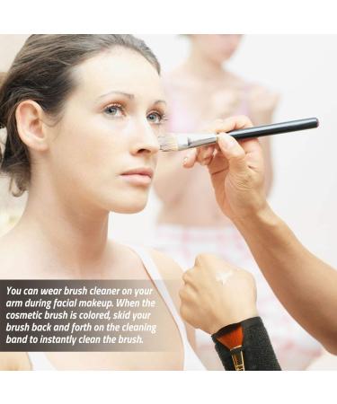 Buy Pinkiou 2-in-1 Makeup Brushes Color Removal Cleaner Sponge & Switch Armband Cleaner - International Shipping - Buy Online on SooperMarket.com