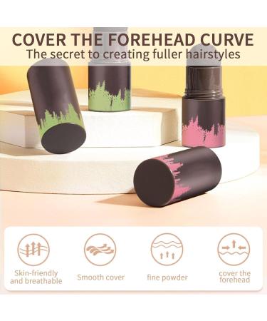 VigCebit Hair Base Powder - Temporary Gray Hair Cover Root Impression & Eyebrow Pencil - Fast & Effective Solution (Black) - Buy Online on SooperMarket.com