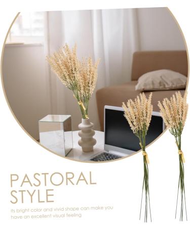 Alipis 4 Pcs Simulated Ears of Wheat Thanksgiving Wheat Decoration Fake Wheat Stalks Decorative Wheat Stalks Bouquet Decor Trigo Artificial Dried Plastic Reward Christmas - Buy Online on SooperMarket.com