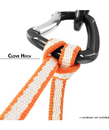 GM CLIMBING 11mm UHMWPE Sling Runner 22kN CE UIAA Certified Orange 30cm / 12inch - Buy Online on SooperMarket.com
