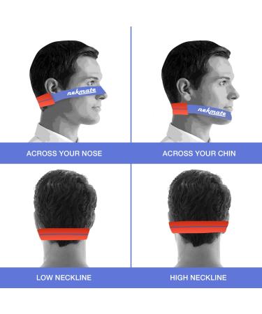 NEKMATE Neckline Shaving Template | Barber Style Hands-Free Hair Trimming Guide | Silicone Non-Slip Skin Safe Design - Buy Online on SooperMarket.com