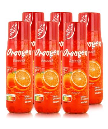 Good & Cheap Orange Drink Syrup Pack of 6 (6x500ml)