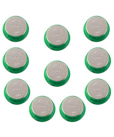 10pcs 1.2V Assembly Cell Rechargeable Battery 40mAh NiMH Flat Top Cell