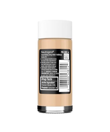Neutrogena Nourishing Long Wear Liquid Foundation SPF 20 - Tone Even with Antioxidants & Vitamins | 85 Honey - International Shipping Available - Buy Online on SooperMarket.com